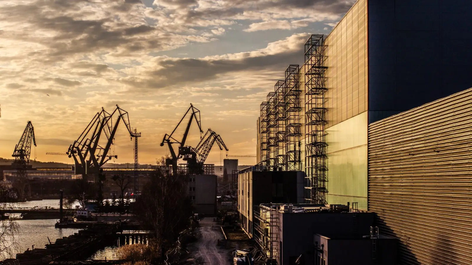 Inside the Baltic Towers factory in Gdańsk