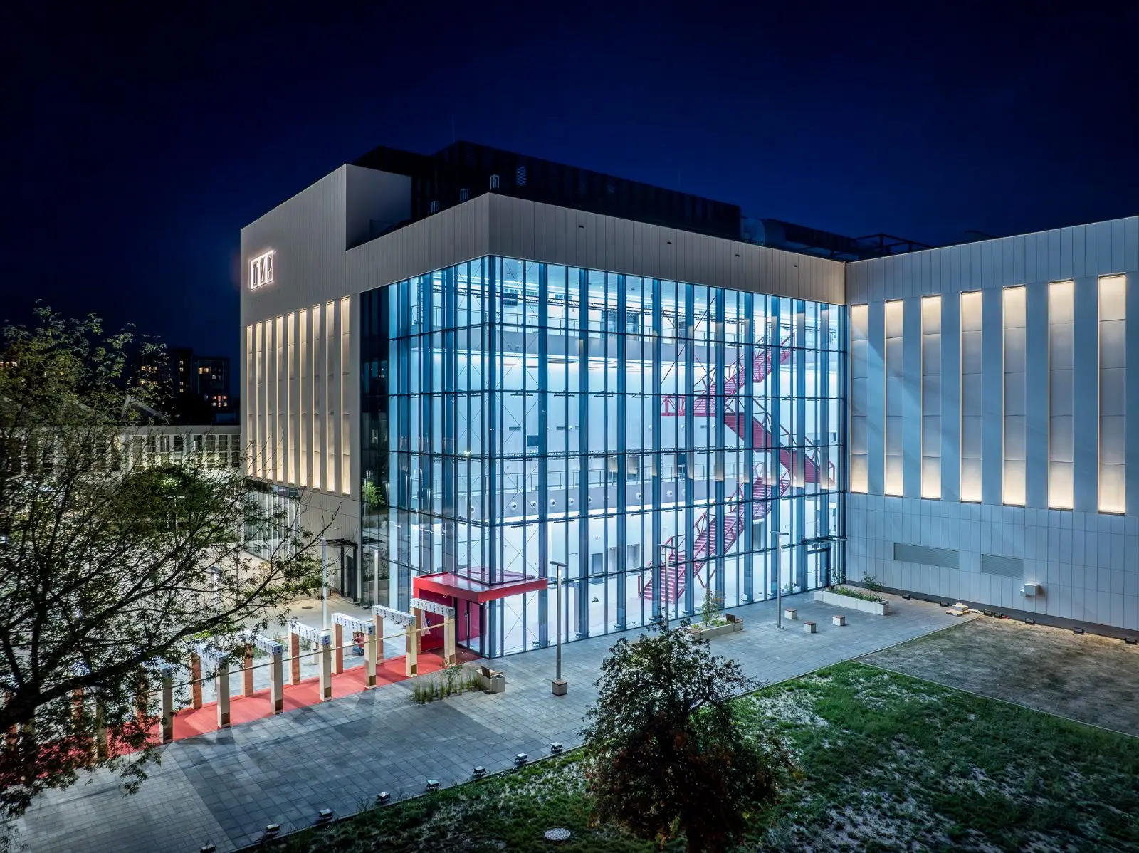 TVP hall construction – drone photo, DORACO