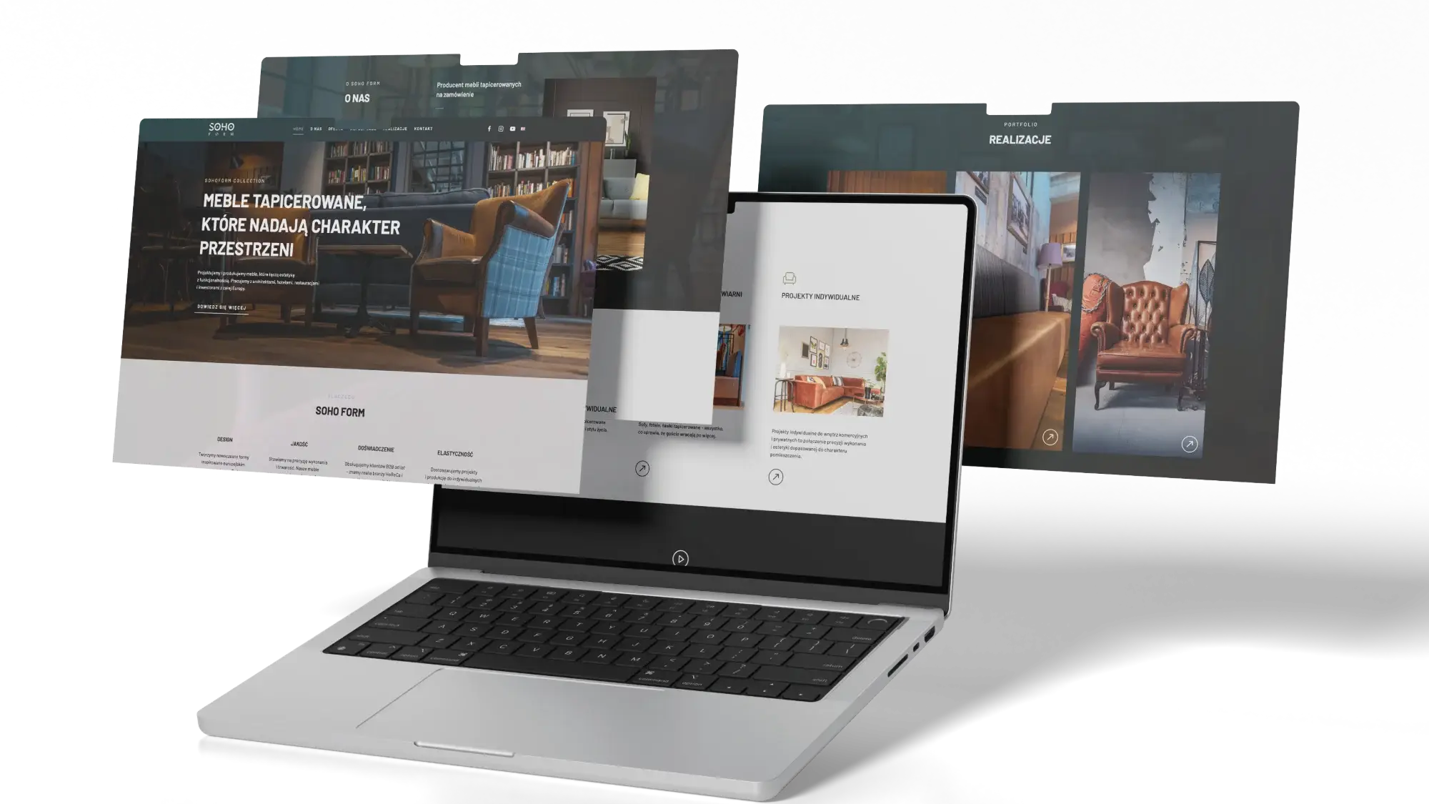 Soho Form – UX/UI · Website
