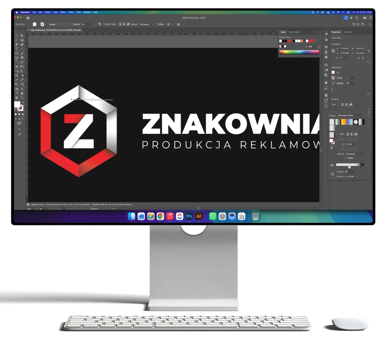 Znakownia – logo design in Adobe Illustrator